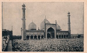 Jama Masjid, Delhi by Unbekannt