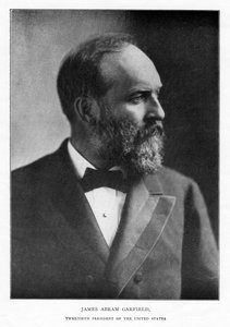 James Abram Garfield, 20th President of the United States by Unbekannt