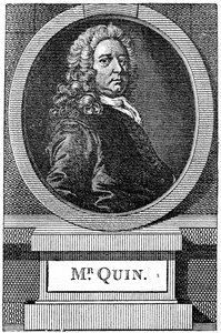 James Quin, English Actor by Unbekannt