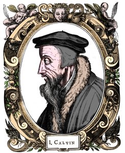 Jean Calvin, French Theologian by Unbekannt