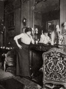 Jeanne Julia Bartet, French actress, 1901 by Unbekannt