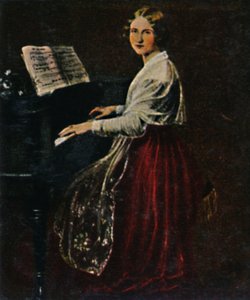 Jenny Lind 1820-1887 - Painting by Asher