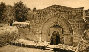 Church of the Virgin, Jerusalem, c1918-c1939 by Unbekannt
