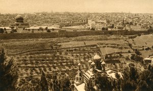 Jerusalem from the Mount of Olives