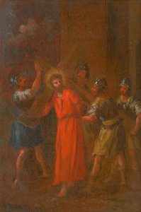 Jesus Carries His Cross (Study for the Stations of the Cross II)