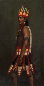 Jivaro Indian by Unbekannt