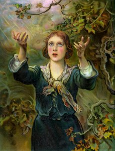Joan of Arc, 15th Century French Patriot and Martyr, 1906 by Unbekannt