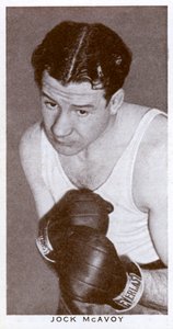Jock McAvoy, British Boxer by Unbekannt