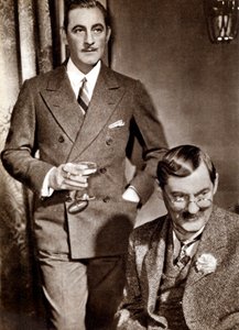 John and Lionel Barrymore, American stage and screen actors