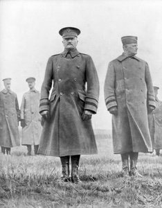John Pershing and Hunter Liggett, American First World War Generals, March 1918 by Unbekannt