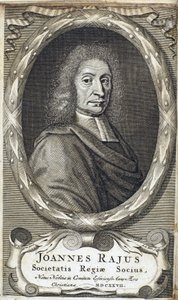 John Ray (Wray), English Naturalist, c. 1700