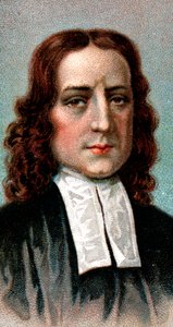 John Wesley, 18th century English non-conformist preacher, 1924 by Unbekannt