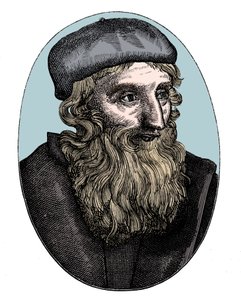 John Wycliffe, 14th century English religious reformer by Unbekannt