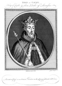 John of Gaunt, Duke of Lancaster 1340-1399 by Unbekannt