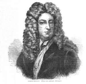 Joseph Addison, English writer and politician