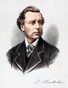 Joseph Chamberlain, British Politician by Unbekannt