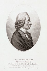 Joseph Priestley, English-American Theologian and Chemist, c. 1780