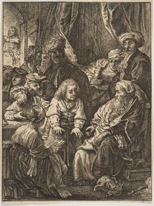 Joseph Telling His Dreams (reverse copy) by Unbekannt