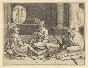 Joseph in Prison by Unbekannt