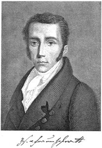 Joseph von Fraunhofer, German physicist by Unbekannt