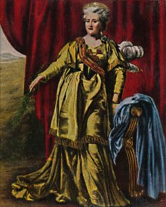 Empress Catherine II of Russia 1729-1796 - Painting by Lewitzky, 1934 by Unbekannt