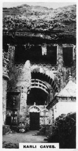 Karli Caves, India, c1925 by Unbekannt
