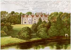 Keele Hall, Staffordshire, Home of the Sneyd Family by Unbekannt