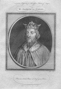 King Alfred the Great by Unbekannt