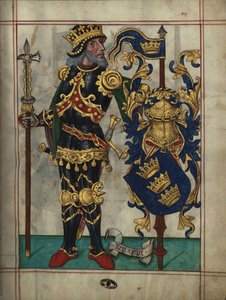 King Arthur from Livro do Ameiro-Mor by Unbekannt