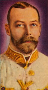 King George V at His First State Opening of Parliament