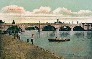 Kingston Bridge, 1908 by Unbekannt
