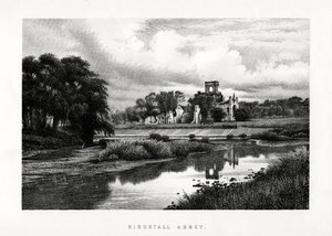 Kirkstall Abbey, Leeds, Yorkshire, 1896 by Unbekannt
