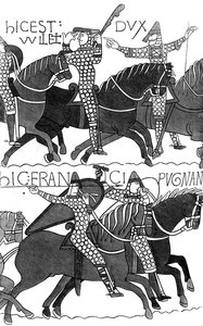 Knights of Duc Guillaume, c1070 1849 by Unbekannt