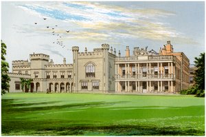 Knowsley Hall, Lancashire, Home of the Earl of Derby
