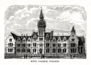 Knox College, Toronto, Ontario, Canada by Unbekannt
