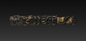 Kozuka Handle, 1800s by Unbekannt