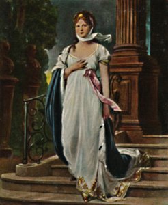 Queen Louise 1776-1810. - Painting by Gustao Richter