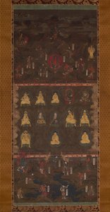 Kumano Shrine Mandala, early 14th century by Unbekannt