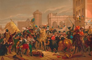 The entry of Henri IV into Paris
