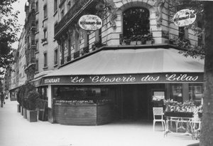 La Closerie des Lilas, Montparnasse by Unbekannt