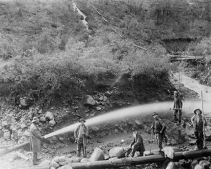 La Grange Mine Crew, California