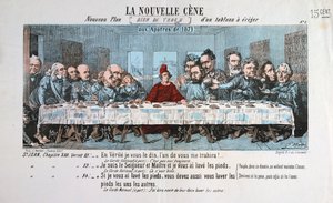 The New Supper, Paris Commune, 1871