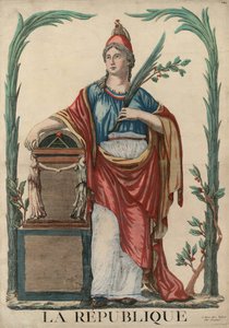 The Republic Allegorical Figure of the French Republic by Unbekannt
