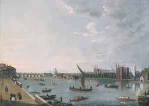 Lambeth Palace from Horseferry by Unbekannt