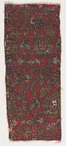 Lampas with Undulating Vines and Lions by Unbekannt