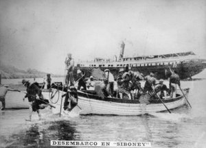 Landing in Siboney, 1898, 1920s