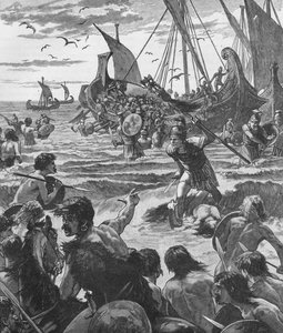 Landing of the Romans on the Coast of Kent, 43-1905