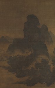 Landscape in the Style of Fan Kuan by Unbekannt