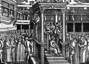 Latimer Preaching Before King Edward VI