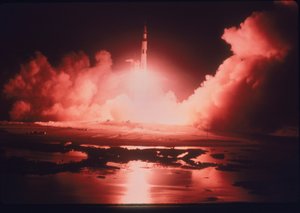 Launch of the Apollo 17 mission